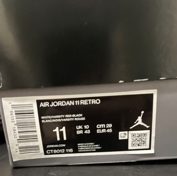 Cherry Jordan 11s - Picture 2 of 3